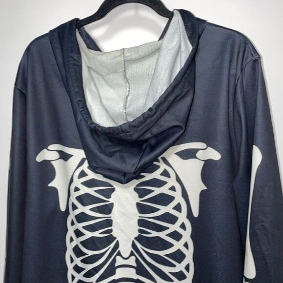 Skeleton zip up sweatshirt - Picture 5 of 7
